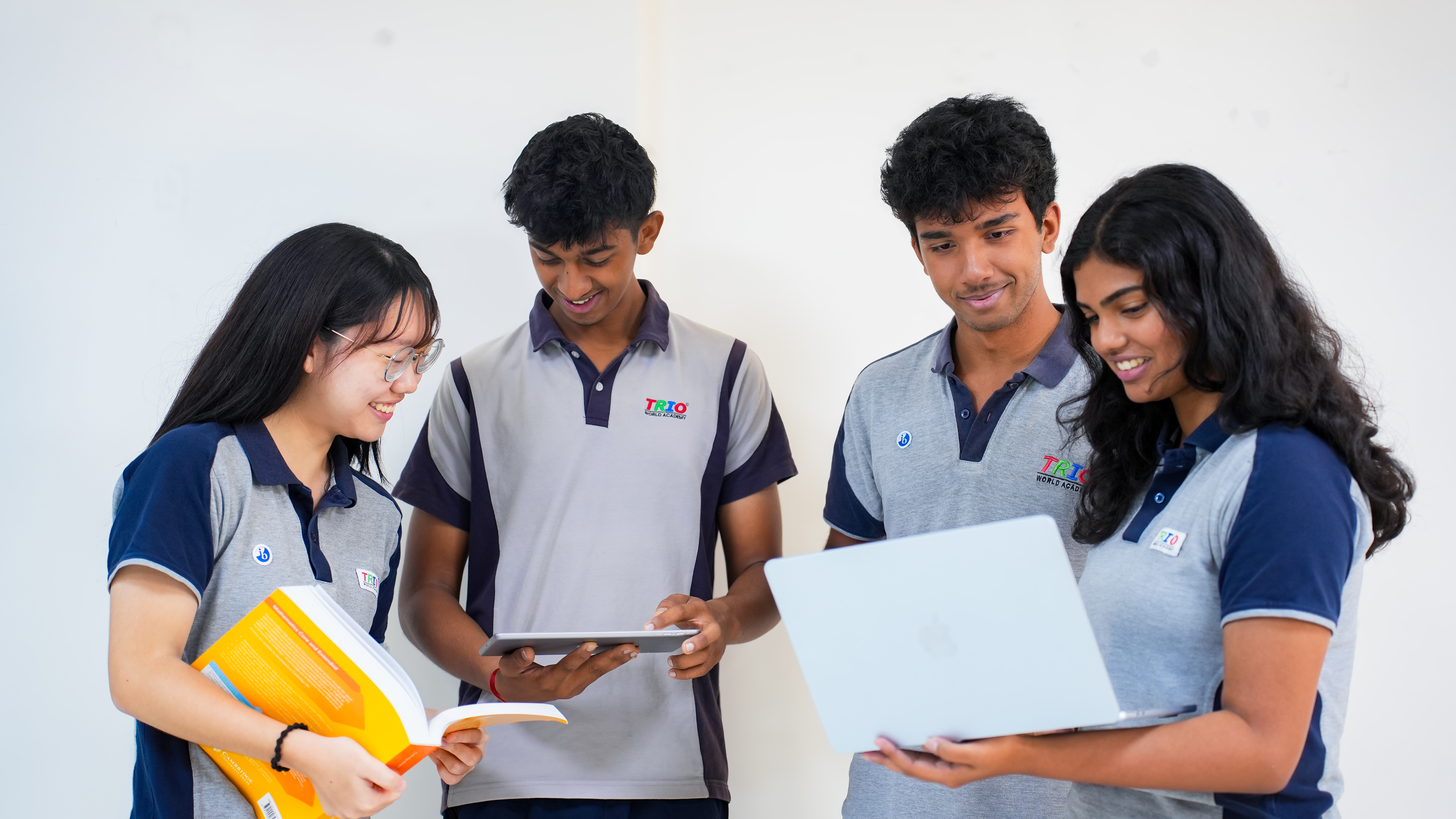 ESL Students using iPads