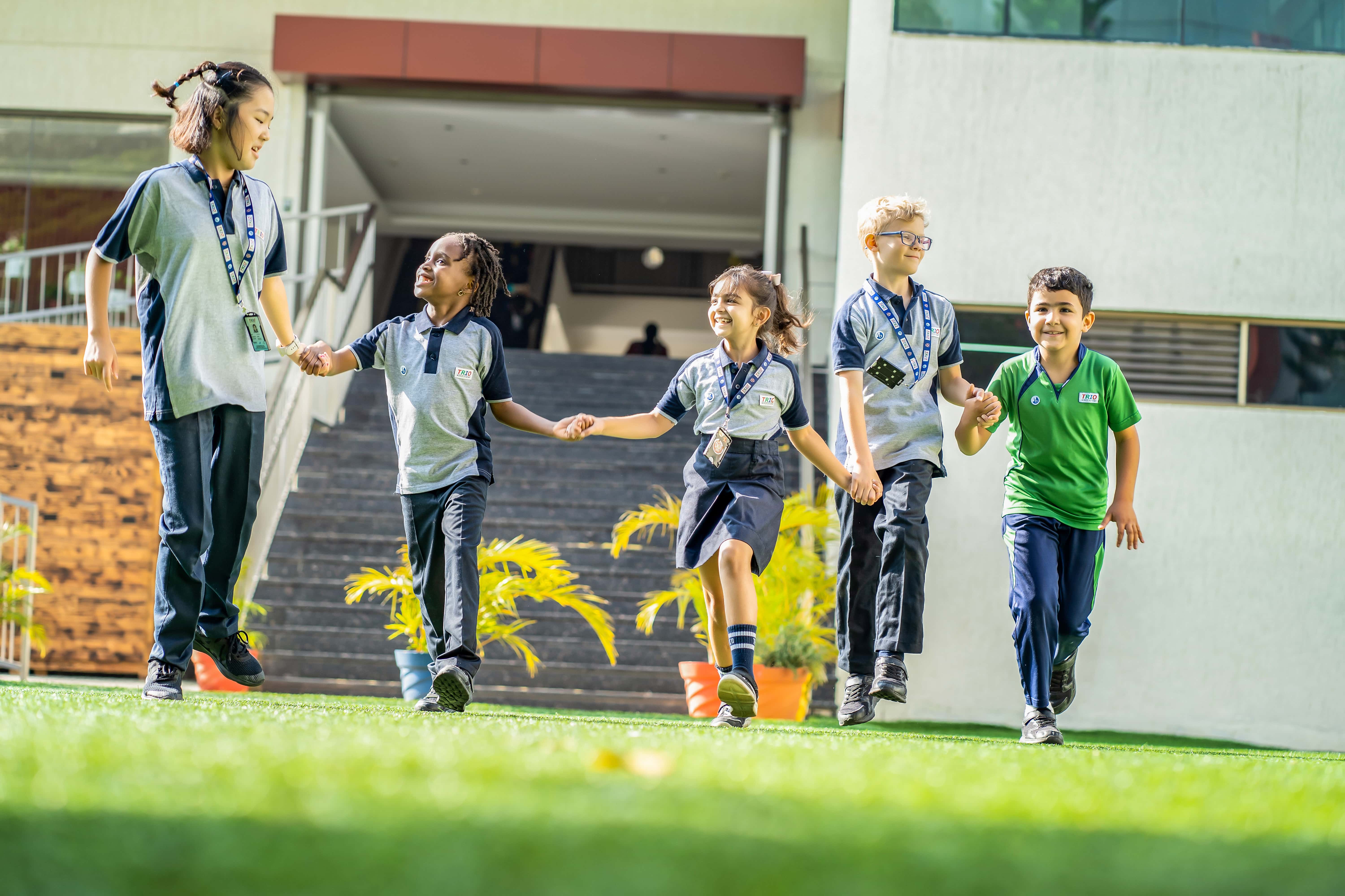 Students celebrating Language Week