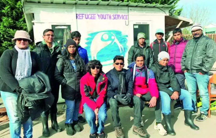 TRIO World Academy (TWA) students first from Bengaluru to undertake volunteer work at refugee camp in France